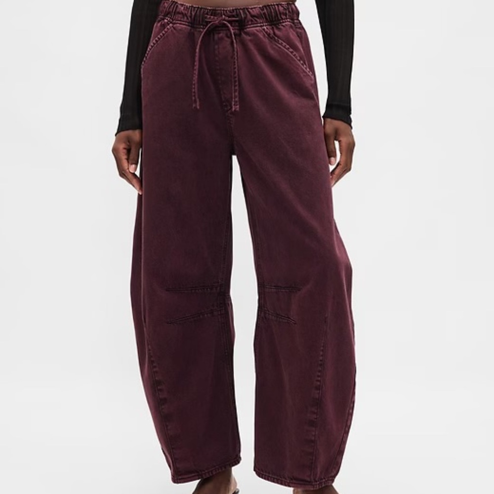 GAP Women's Ankle Barrel Leg Jeans